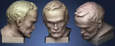 3D model Aleksis Kivi (STL)